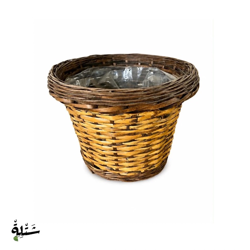 قوار خيزران منسوجة